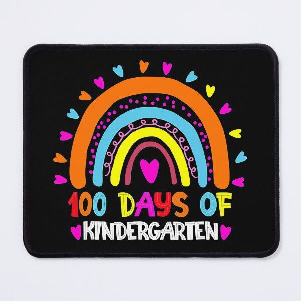Item preview, 100 Days Of Kindergarten School Teacher Smarter Rainbow designed and sold by abbottdominic.