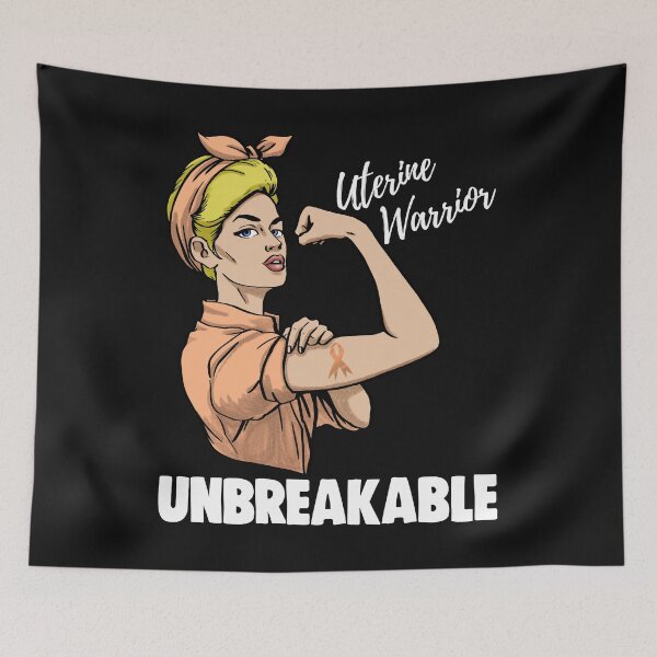 Item preview, Uterine Cancer Warrior designed and sold by Bendthetrend.