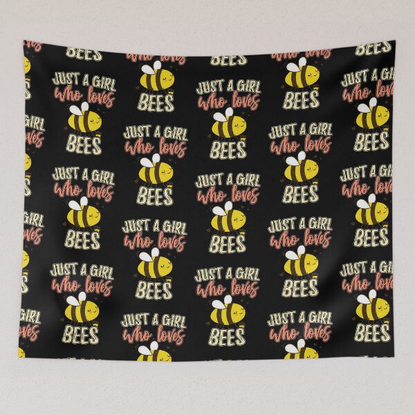 Item preview, Just A Girl Who Loves Bees designed and sold by MobertsonArt.