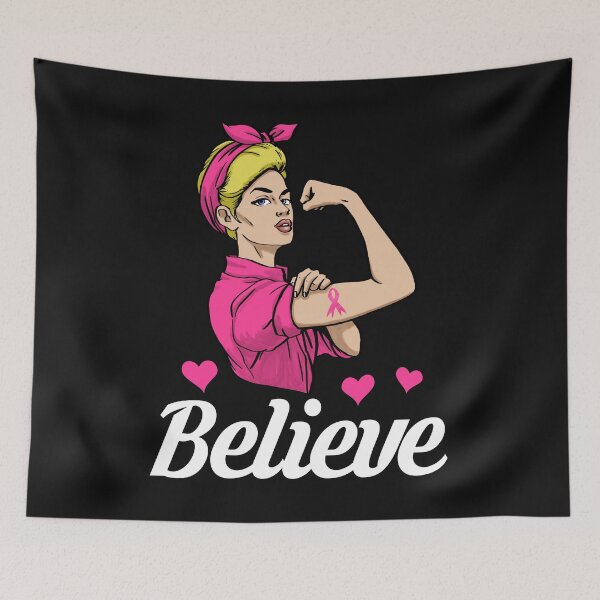Item preview, Breast Cancer Believe designed and sold by Bendthetrend.