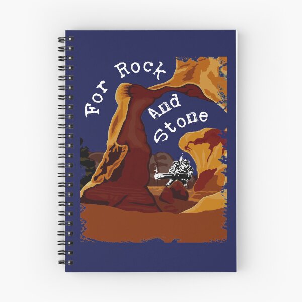 Item preview, "For Rock and Stone" Deep Rock Galactic designed and sold by DungeonsDesigns.