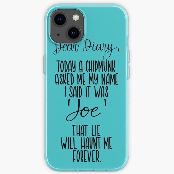Dear Diary iPhone Soft Case