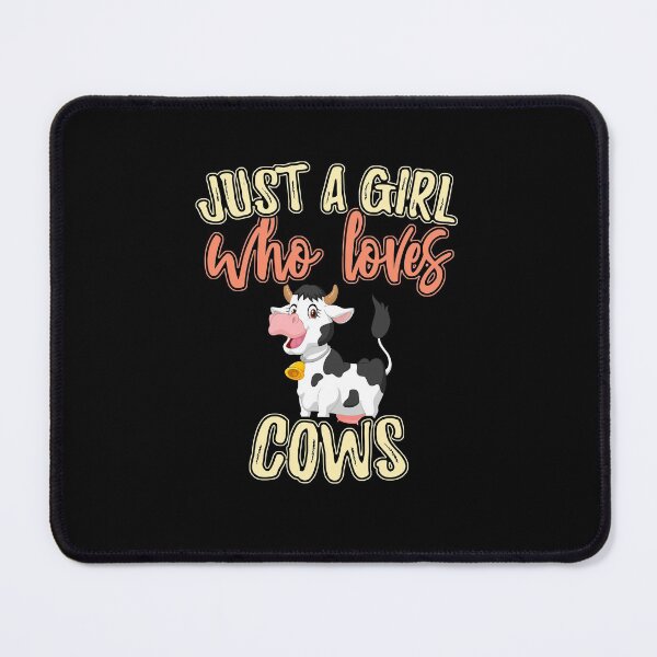 Item preview, Just A Girl Who Loves Cows designed and sold by MobertsonArt.