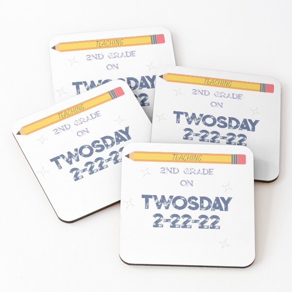 Item preview, Teaching 2nd Grade On Twosday, Twosday Kids, Twosday Teacher, Gift 2-22-22 designed and sold by fairy-taler.