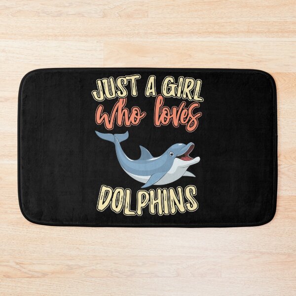 Item preview, Just A Girl Who Loves Dolphins designed and sold by MobertsonArt.