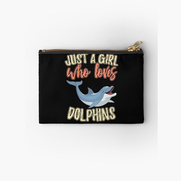 Item preview, Just A Girl Who Loves Dolphins designed and sold by MobertsonArt.