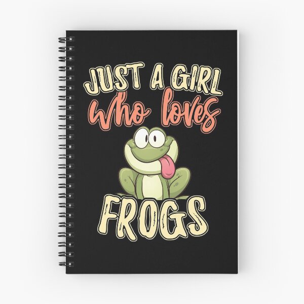 Item preview, Just A Girl Who Loves Frogs designed and sold by MobertsonArt.