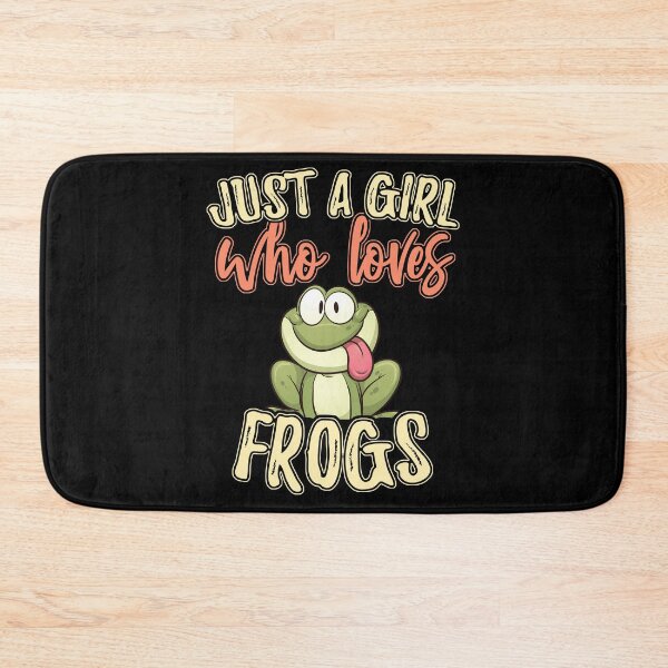 Item preview, Just A Girl Who Loves Frogs designed and sold by MobertsonArt.