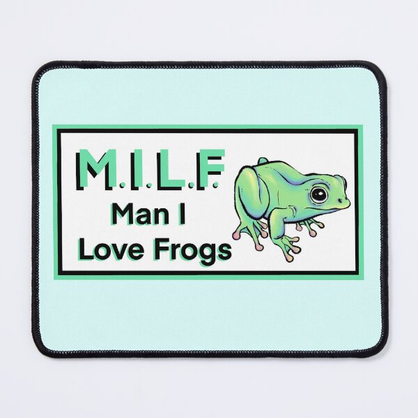 Item preview, Man I Love Frogs - Bumper Sticker designed and sold by Sam Nygard.
