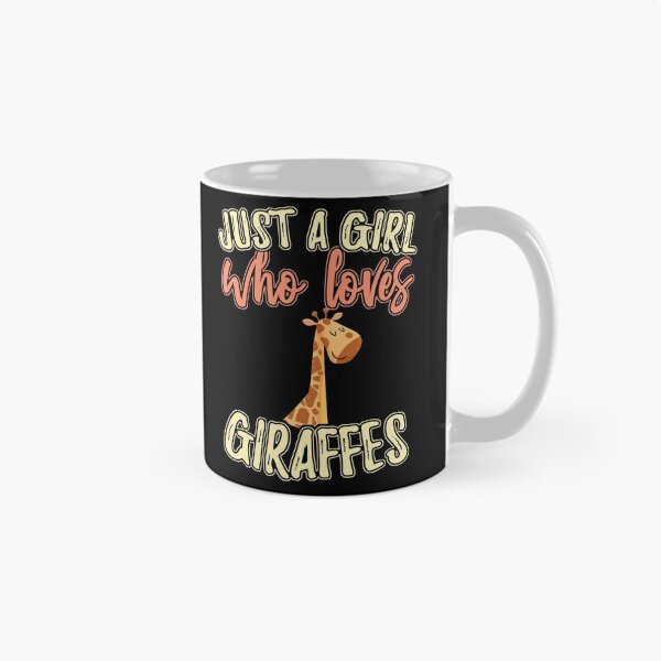 Item preview, Just A Girl Who Loves Giraffes designed and sold by MobertsonArt.