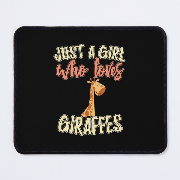 Item preview, Just A Girl Who Loves Giraffes designed and sold by MobertsonArt.