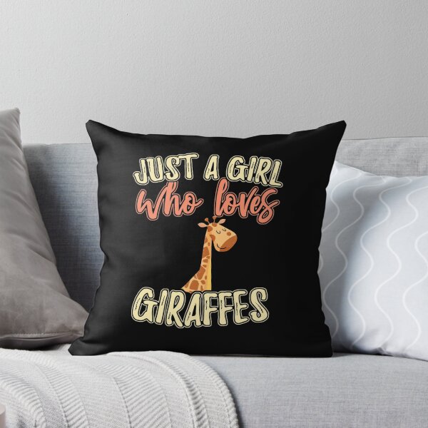 Item preview, Just A Girl Who Loves Giraffes designed and sold by MobertsonArt.