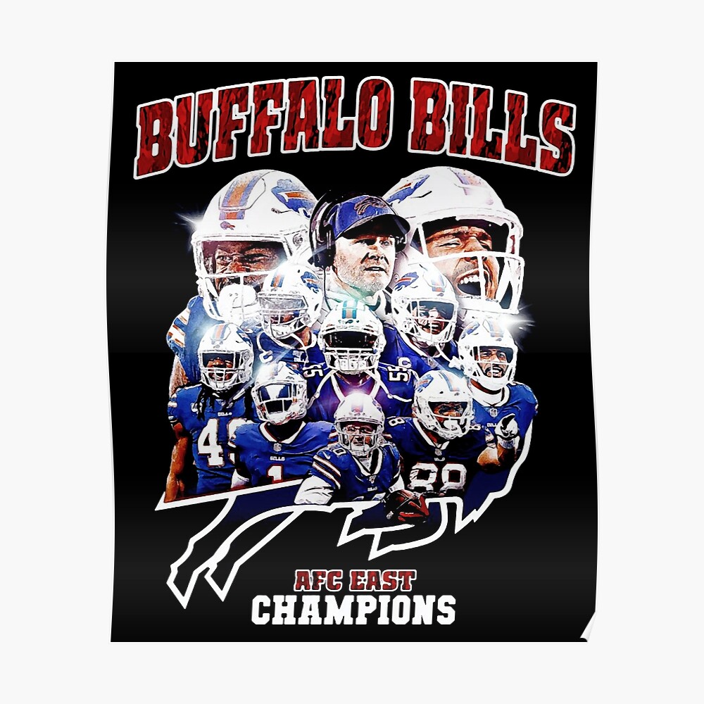 Buffalo Bills 2021 AFC East Champions Computer / Laptop Mouse Pad