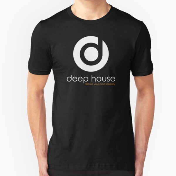 Deep House Music DJ Love the Beats Slim Fit T-Shirt