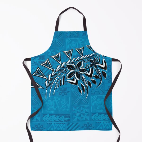 Item preview, Old Samoa Teal Tribal Primitive designed and sold by sunnthreads.