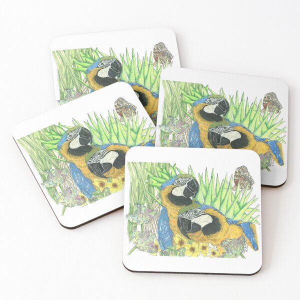 Item preview, A pair of parrots designed and sold by ArtbyTerrieD.