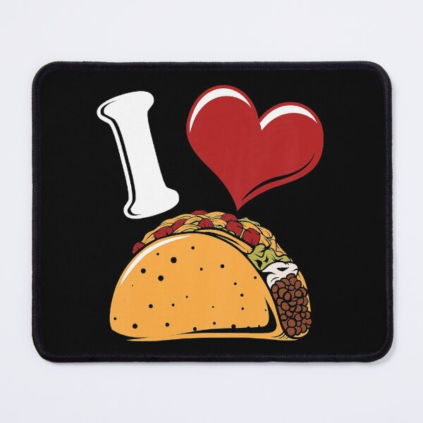 Item preview, I Love Tacos Funny Food Themed Taco Lover designed and sold by RobertJason.