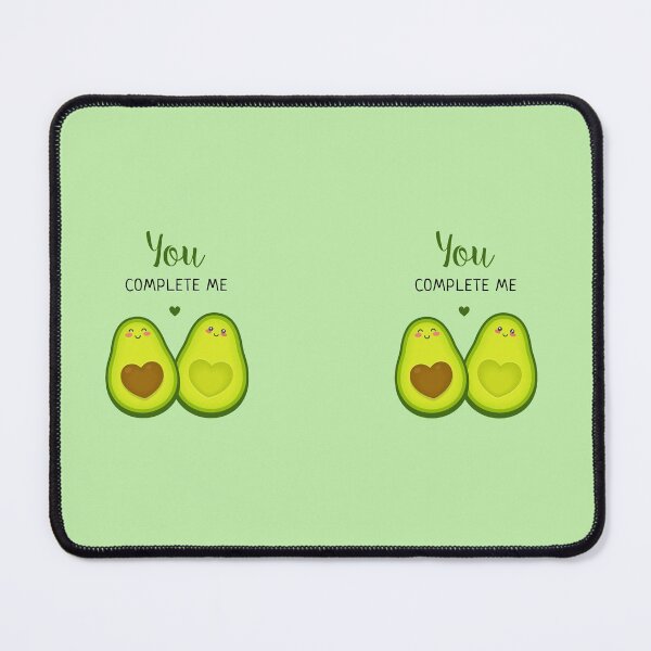Item preview, You complete me Cute Love Avocado Girlfriend Boyfriend Anniversary  designed and sold by TwinkleBaby.
