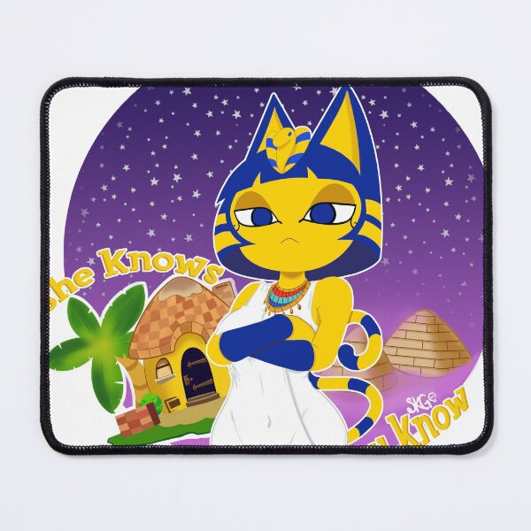 Item preview, Ankha Knows designed and sold by SKG Skull with Glasses.