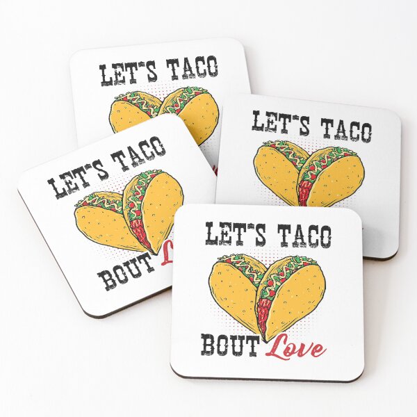 Item preview, Let's Taco Bout Love Tacos Valentine designed and sold by RobertJason.