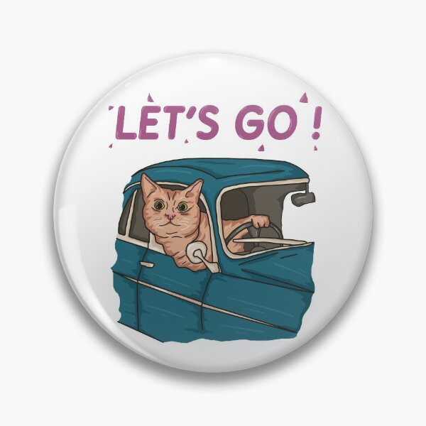 Item preview, Let's Go !  designed and sold by catcitcute.