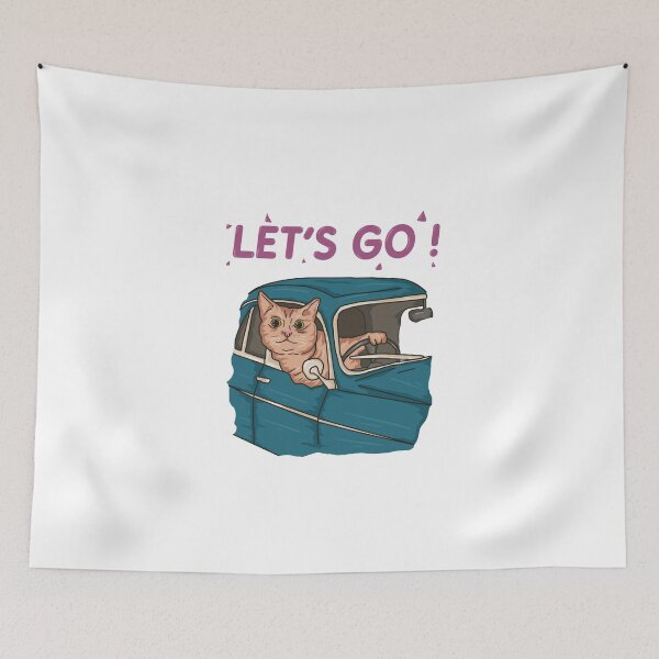 Item preview, Let's Go !  designed and sold by catcitcute.
