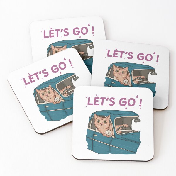 Item preview, Let's Go !  designed and sold by catcitcute.