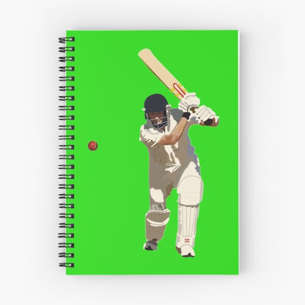 Item preview, Cricket batsman designed and sold by Guido Isidrón Suárez.