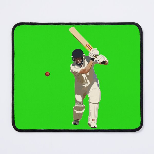 Item preview, Cricket batsman designed and sold by Guido Isidrón Suárez.
