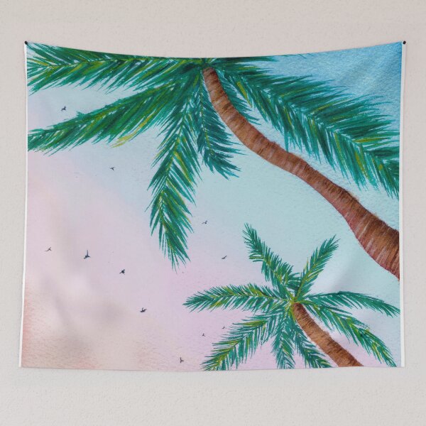 Item preview, Summer palm trees designed and sold by joroooart.