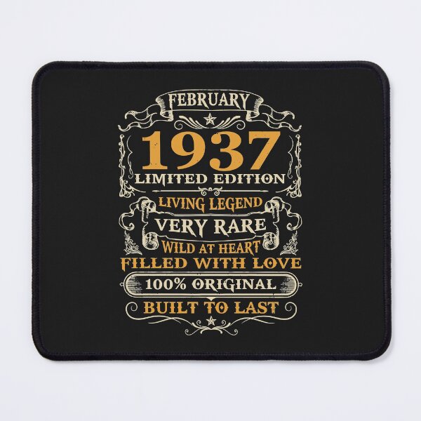 Item preview, 85th Birthday Gift 85 Years Old Retro Vintage February 1937 designed and sold by minadebbieark.