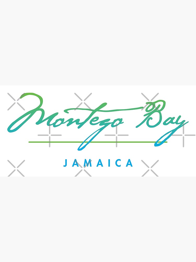 "Montego Bay Jamaica" Poster for Sale by Futurebeachbum Redbubble