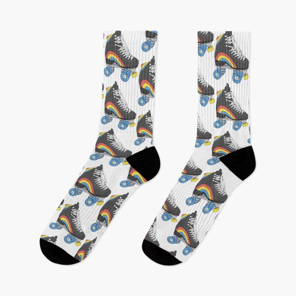Item preview, rainbow roller skate  designed and sold by rahaelgeorge.
