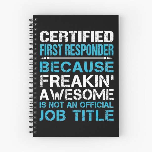 Item preview, Certified First Responder T Shirt - Freaking Awesome Job Gift Item Tee designed and sold by oetate4774.