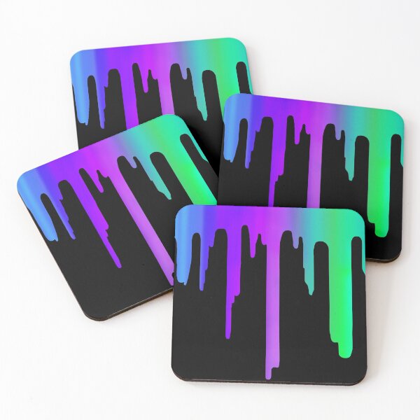 Item preview, Paint Drip Blue Purple Green designed and sold by Deborah Camp.
