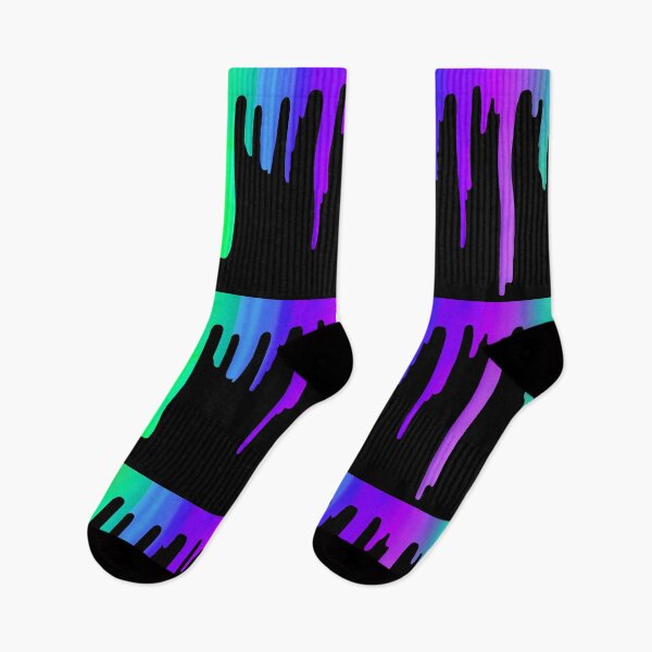 Item preview, Paint Drip Blue Purple Green designed and sold by Deborah Camp.