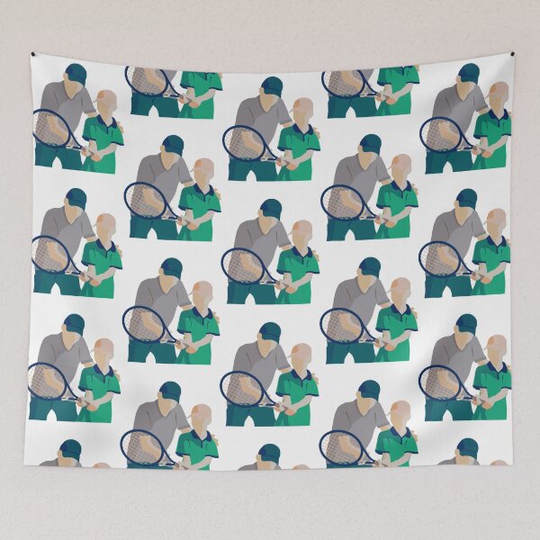 Item preview, TENNIS LOVER GETTING LESSONS BY A CERTIFIED PRO TENNIS COACH designed and sold by MrCreativeArts.