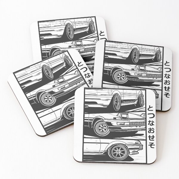 Artikelvorschau, COROLLA TRUENO AE86 IM COMIC-STIL entworfen und verkauft von TrilogyMerch.