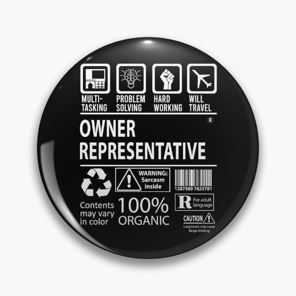 Item preview, Owner Representative T Shirt - MultiTasking Certified Job Gift Item Tee designed and sold by sabinacsnm.