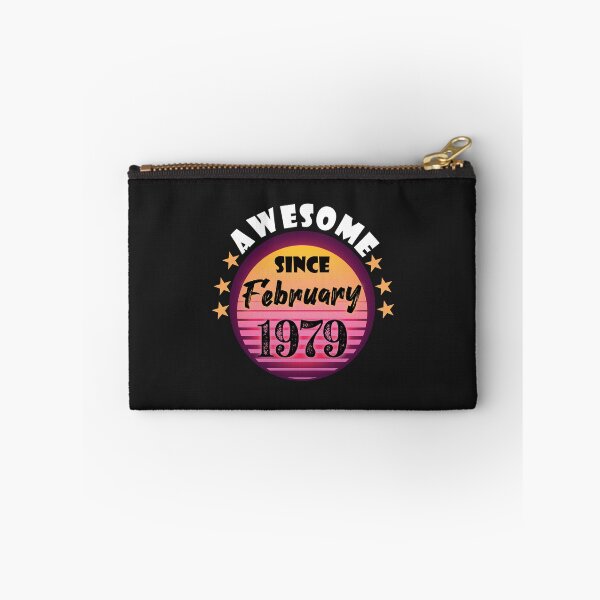 Item preview, Awesome Since February 1979 Birthday 1979 February Vintage designed and sold by minadebbieark.