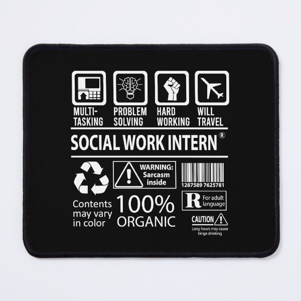 Item preview, Social Work Intern T Shirt - MultiTasking Certified Job Gift Item Tee designed and sold by oslandefren.
