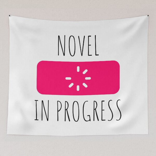Item preview, Novel In Progress designed and sold by DAFIN.