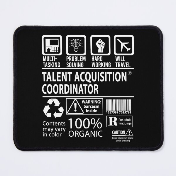 Item preview, Talent Acquisition Coordinator T Shirt - MultiTasking Certified Job Gift Item Tee designed and sold by andahanson.