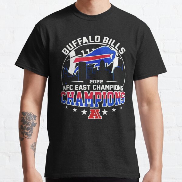 Buffalo Bills Signatures NFL Champions AFC East 2021 Football T-Shirt