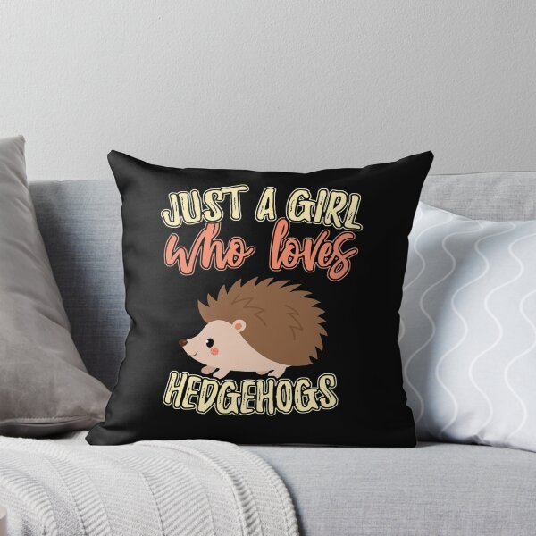 Item preview, Girl Loves Hedgehogs designed and sold by VickyCloset.