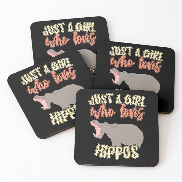 Item preview, Girl Loves Hippos designed and sold by VickyCloset.