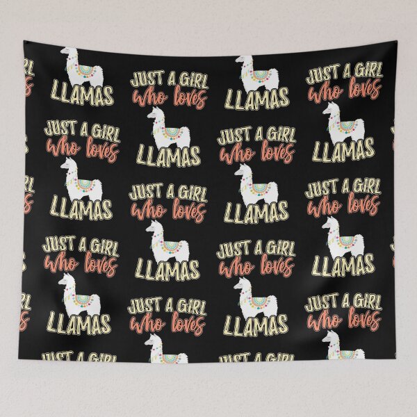 Item preview, Girl Loves Llamas designed and sold by VickyCloset.