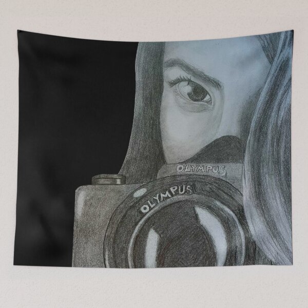 Item preview, Camera Girl Sketch designed and sold by Lady-Lilac.