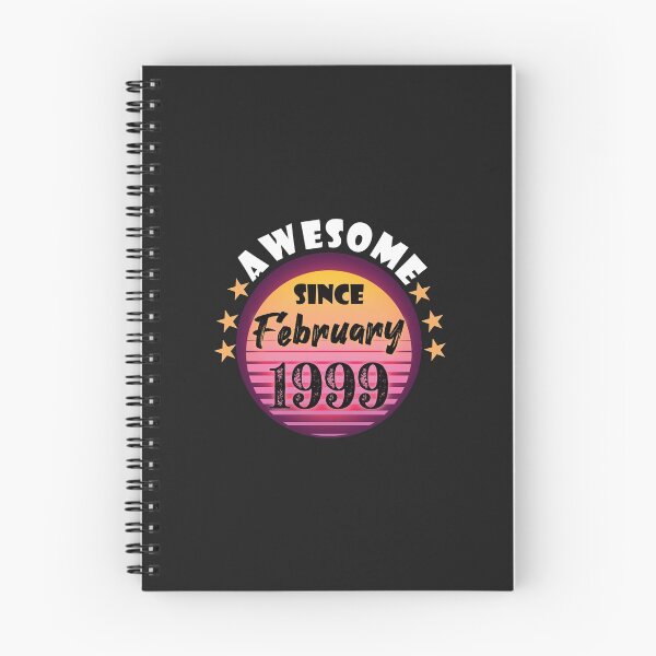 Item preview, Awesome Since February 1999 Birthday 1999 February Vintage designed and sold by minadebbieark.