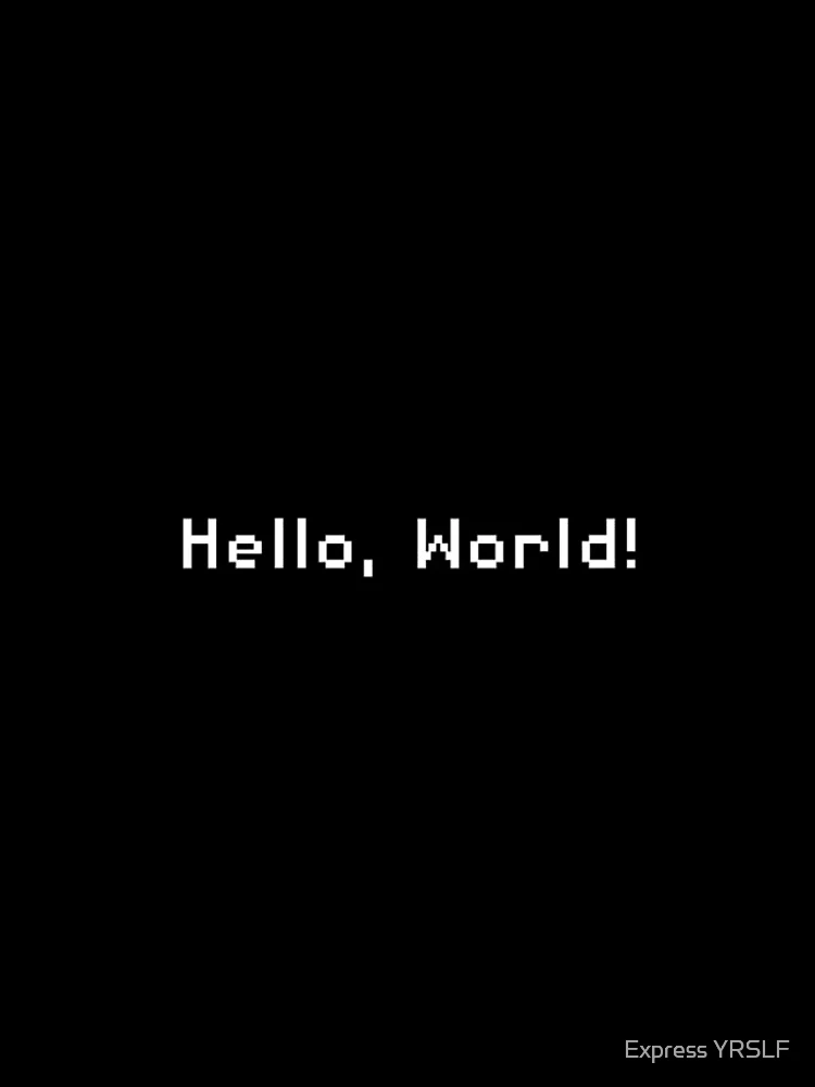 Thumbnail 4 of 4, iPhone Case, Hello, World! Funny Programming designed and sold by Express YRSLF.
